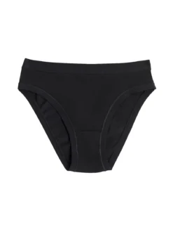 Cotonella Confezione da 3 slip donna in cotone bielastico - nero