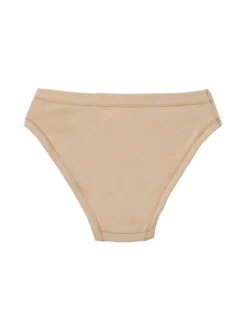 Cotonella Confezione da 3 slip donna in cotone bielastico - sabbia