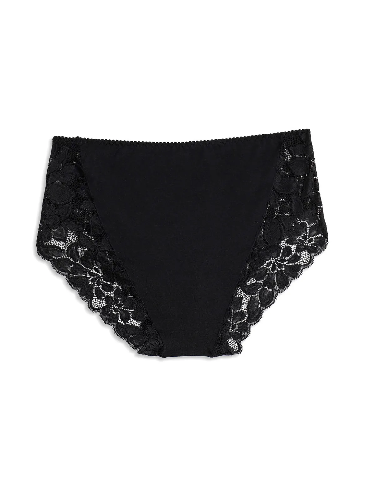 Cotonella Slip midi donna in pizzo