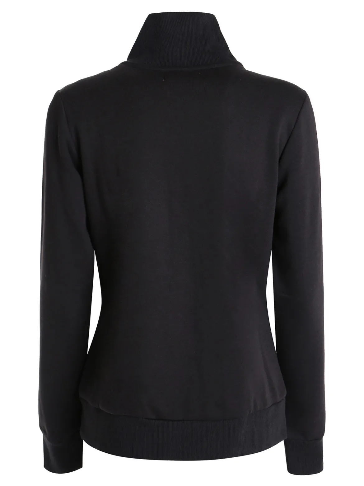 Cotton Belt Felpa pesante da donna con zip