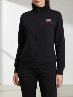 Cotton Belt Felpa pesante da donna full zip