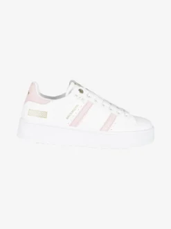 Cotton Belt Sneakers stringata donna con platform