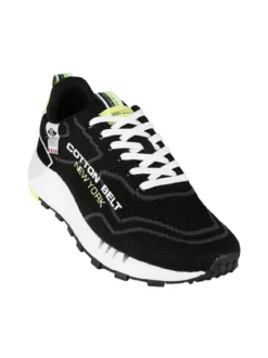 Cotton Belt Sneakers uomo in tessuto