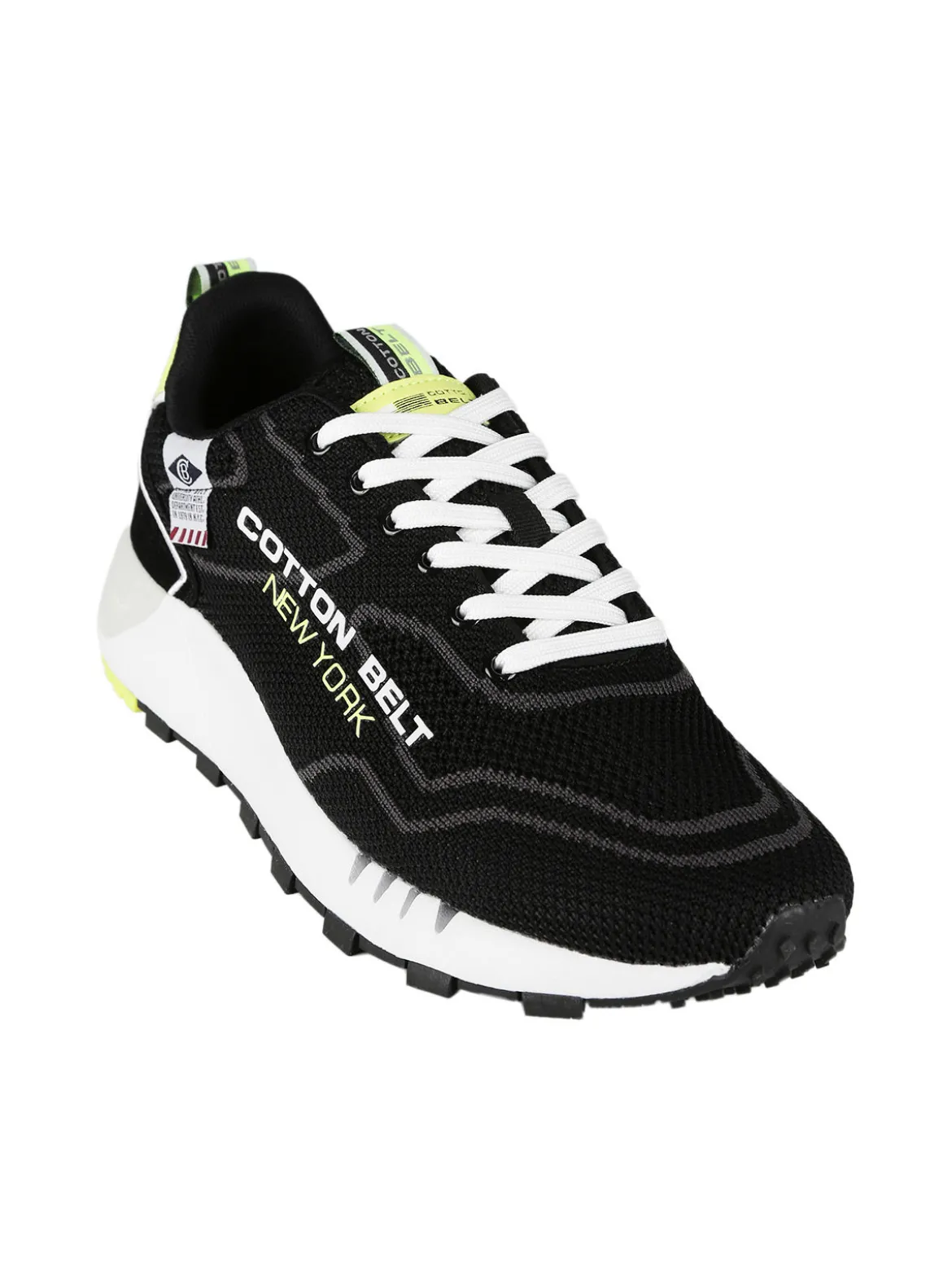 Cotton Belt Sneakers uomo in tessuto