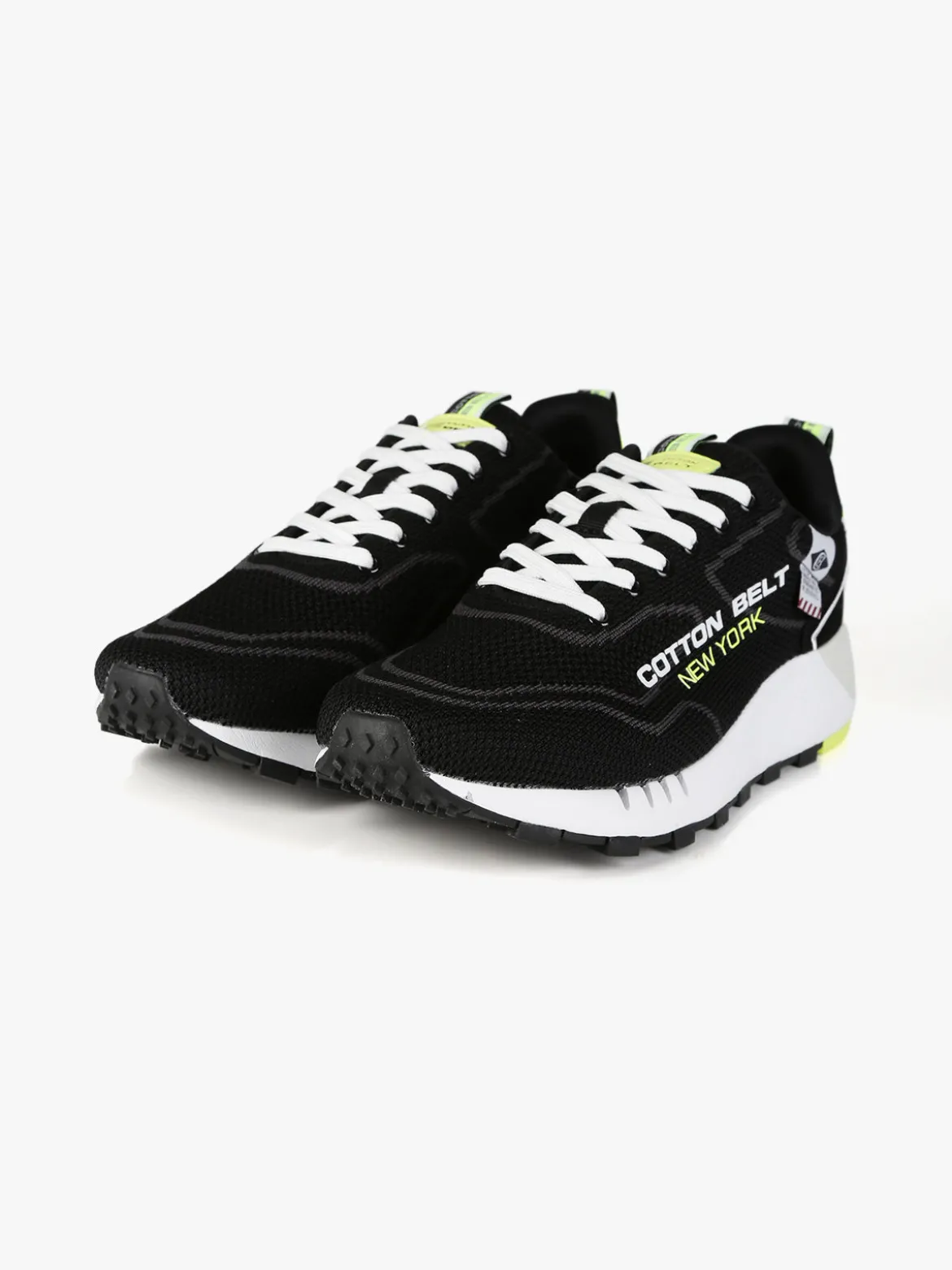 Cotton Belt Sneakers uomo in tessuto