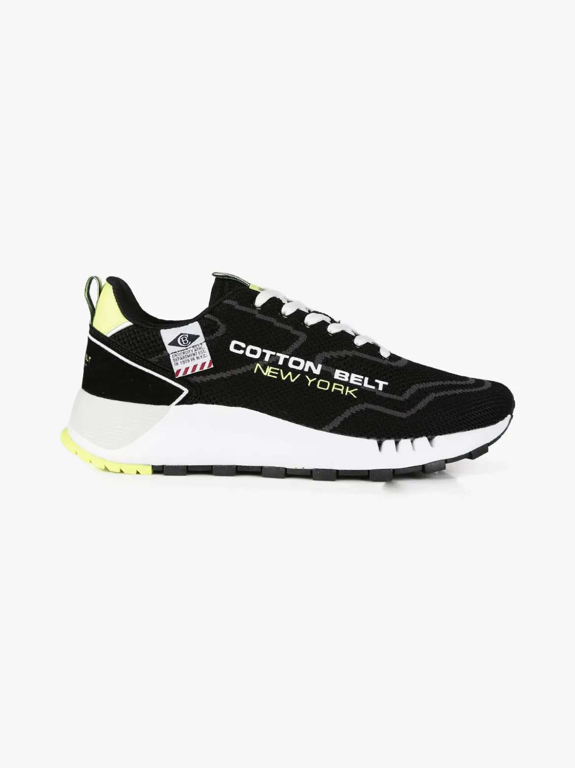 Cotton Belt Sneakers uomo in tessuto