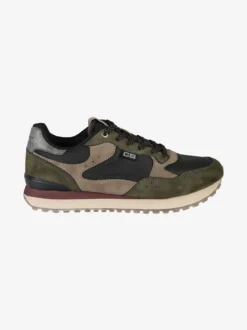 Cotton Belt Sneakers uomo stringate - verde