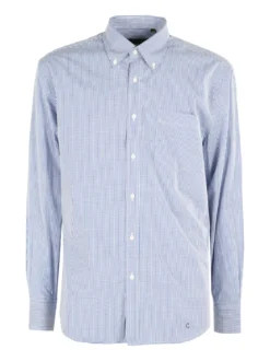 Coveri Collection Camicia da uomo a quadretti regular fit in cotone