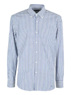 Coveri Collection Camicia da uomo a righe regular fit in cotone
