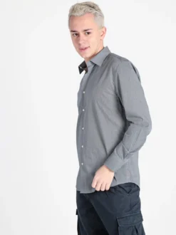 Coveri Collection Camicia da uomo slim fit in cotone