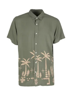 Coveri Collection Camicia floreale da uomo a maniche corte