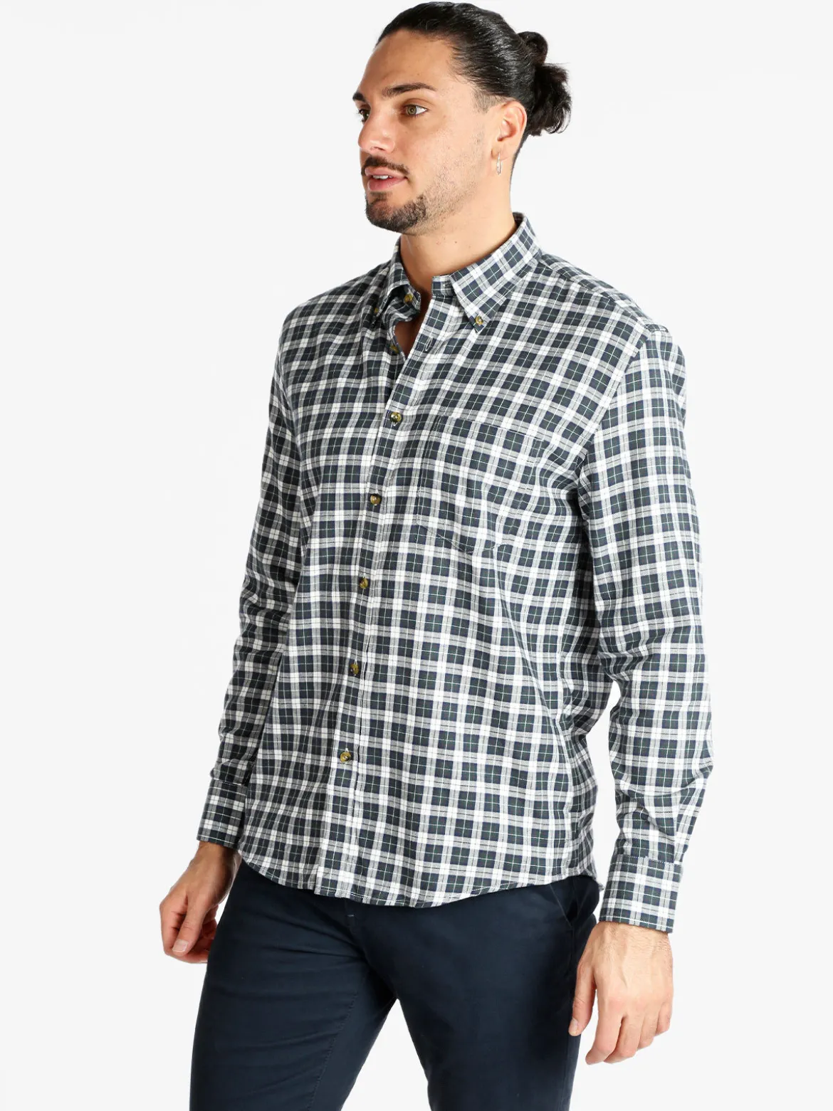 Coveri Collection Camicia uomo in cotone a quadri