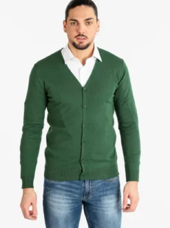 Coveri Collection Cardigan da uomo con bottoni