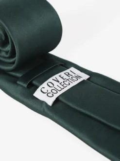 Coveri Collection Cravatta da uomo effetto raso