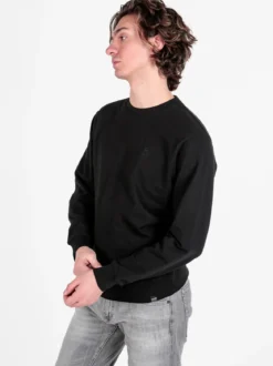 Coveri Collection Felpa girocollo da uomo in cotone