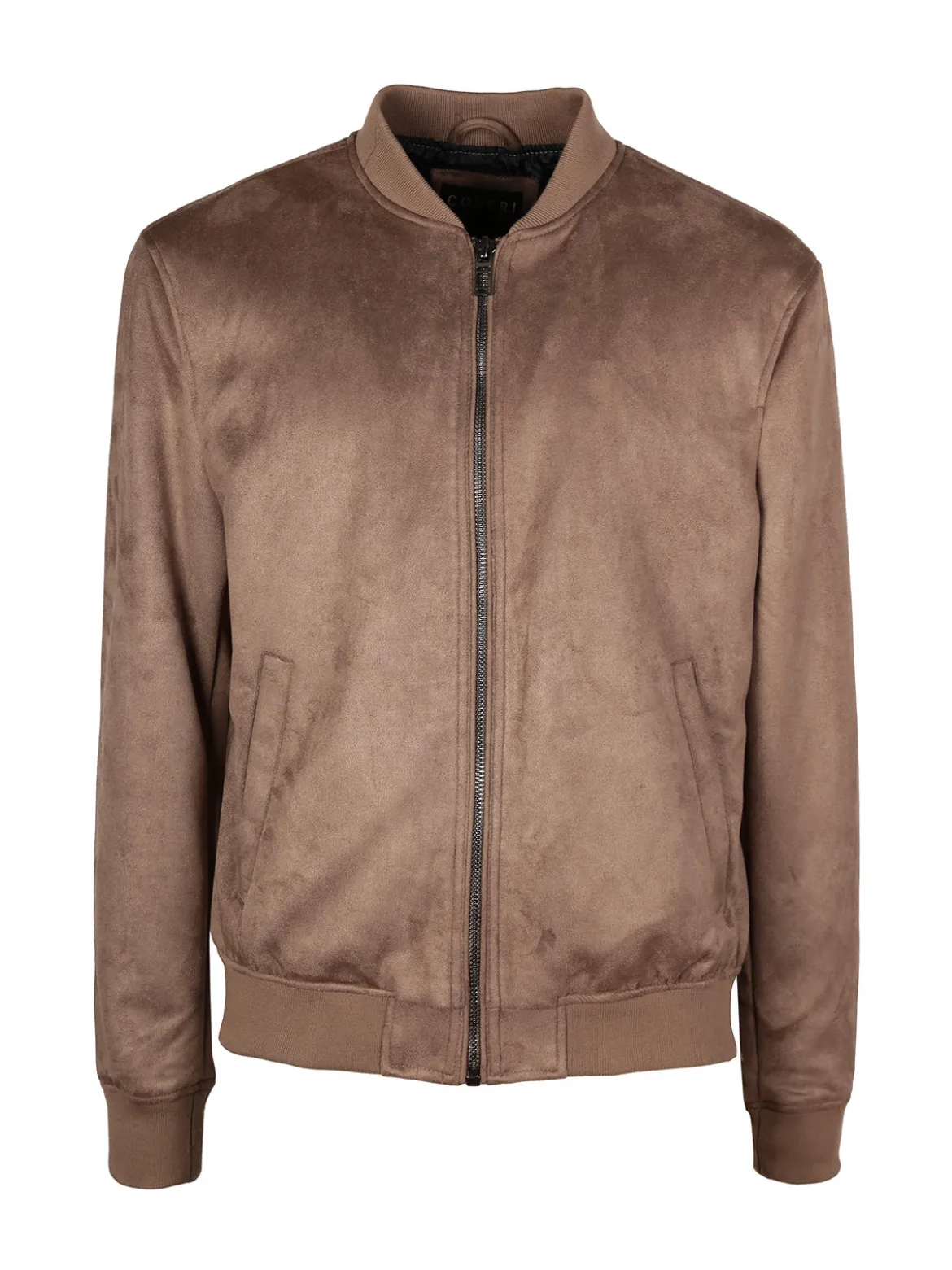 Coveri Collection Giacca da uomo scamosciata con zip