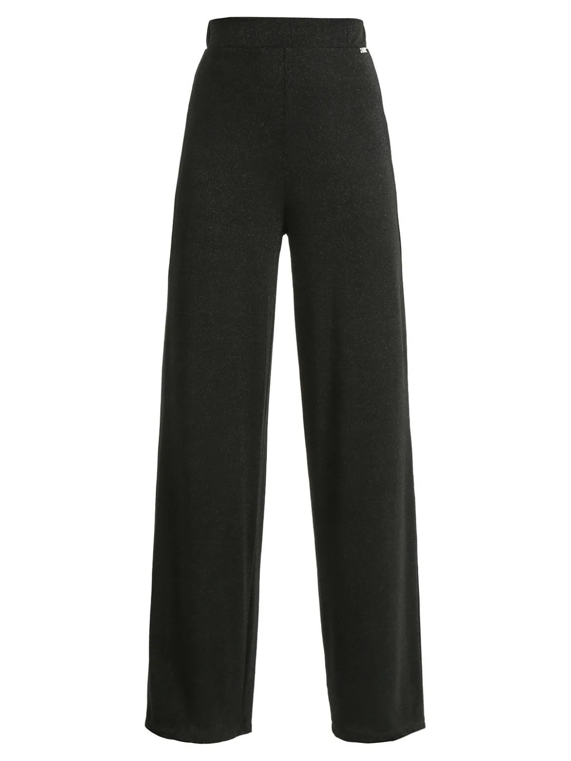 Coveri Collection Pantaloni eleganti a gamba larga con lurex