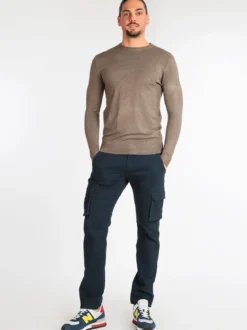 Coveri Collection Pullover uomo girocollo in tinta unita