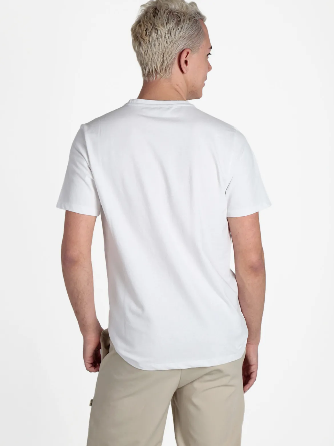 Coveri Collection T-shirt girocollo da uomo in cotone piquet