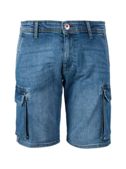 Coveri Moving Bermuda in jeans da uomo con tasconi laterali