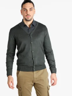 Coveri Moving Cardigan uomo in maglia con bottoni