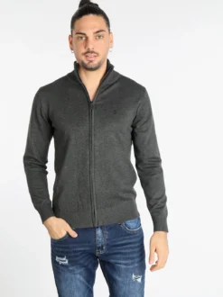 Coveri Moving Cardigan uomo in maglia con zip