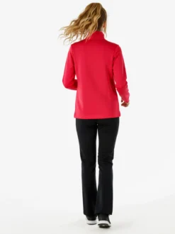 Coveri Moving Completo tuta da donna 2 pezzi in cotone full zip - fragola