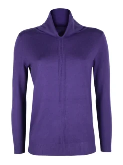 Coveri Moving Dolcevita donna in maglia tinta unita
