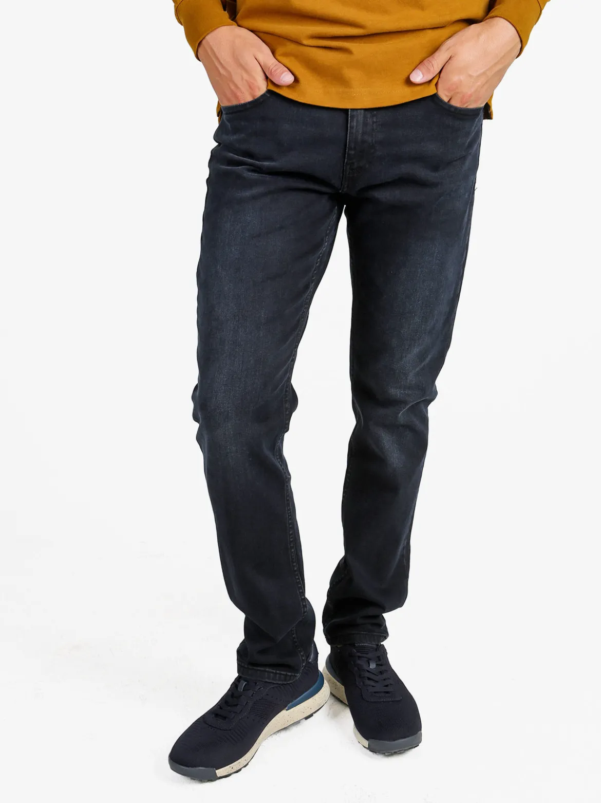 Coveri Moving Jeans da uomo regular fit - nero