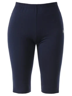 Coveri Moving Leggings a pinocchietto da donna in cotone - blu scuro