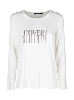 Coveri Moving Maglia girocollo da donna con stampa