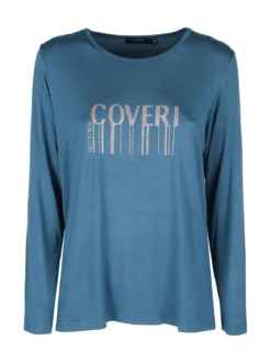 Coveri Moving Maglia girocollo da donna con stampa