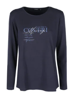 Coveri Moving Maglia girocollo da donna con stampa scritta