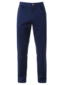 Coveri Moving Pantaloni casual da uomo in cotone - bluette