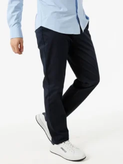 Coveri Moving Pantaloni casual da uomo in cotone - blu scuro