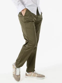 Coveri Moving Pantaloni casual da uomo in cotone - militare