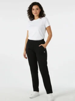 Coveri Moving Pantaloni donna in felpa di cotone - nero