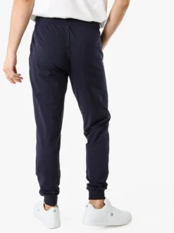Coveri Moving Pantaloni tuta da uomo in cotone con coulisse e polsini - blu scuro