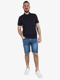 Coveri Moving Polo da uomo in cotone a maniche corte