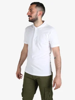 Coveri Moving Polo da uomo in cotone a maniche corte