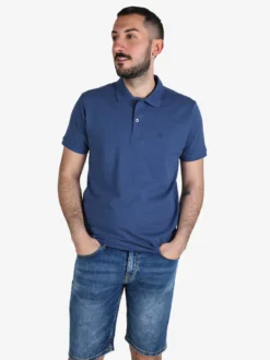 Coveri Moving Polo da uomo in cotone a maniche corte