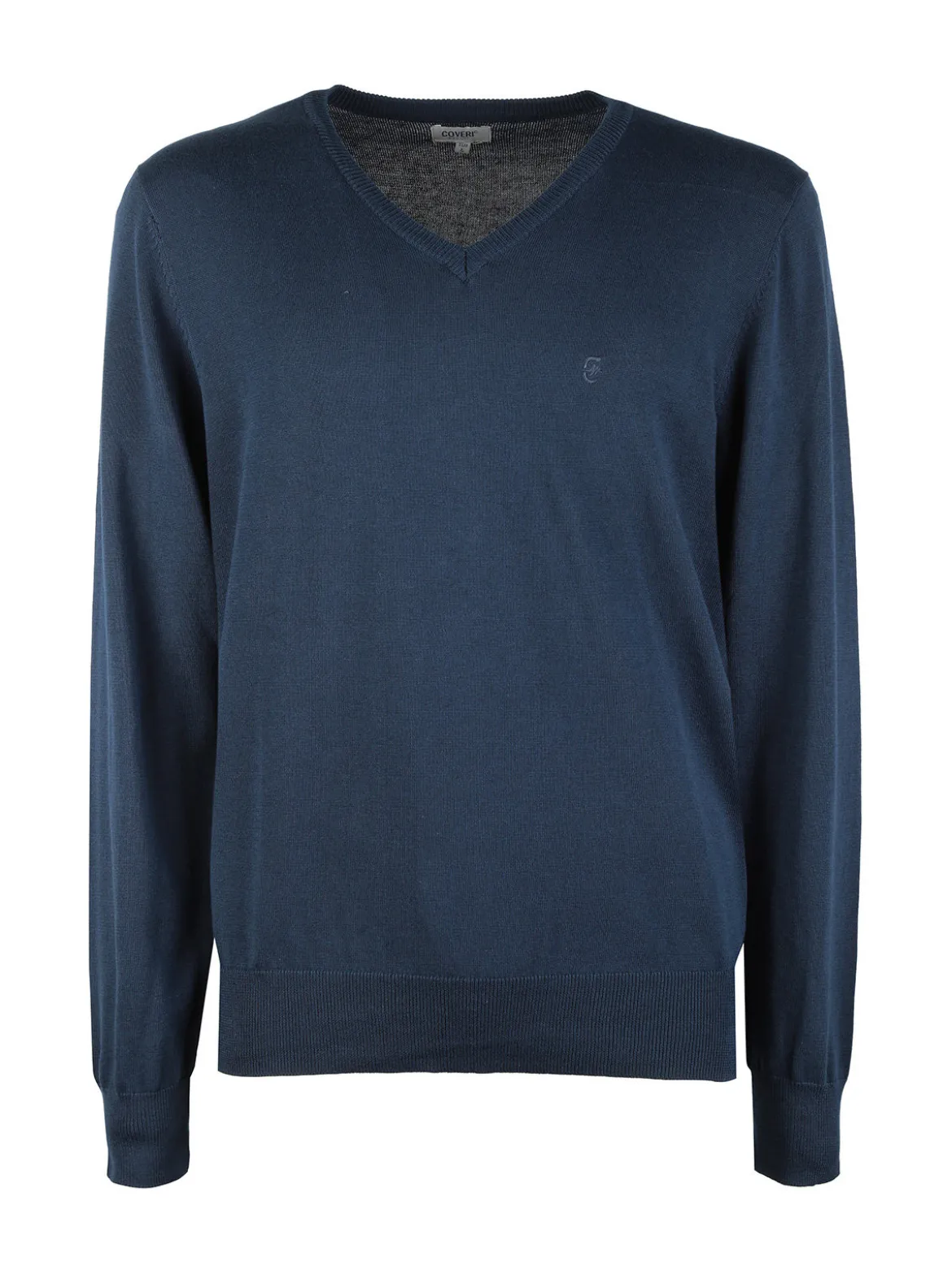 Coveri Moving Pullover da uomo in cotone scollo V