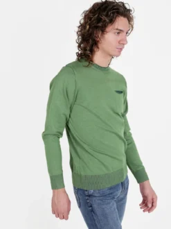 Coveri Moving Pullover da uomo in maglia con taschino