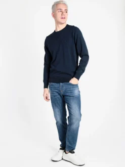 Coveri Moving Pullover girocollo da uomo in cotone