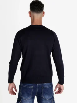 Coveri Moving Pullover girocollo da uomo tinta unita