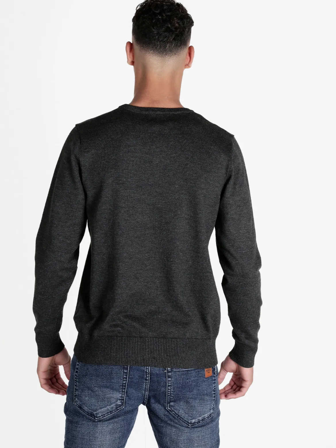 Coveri Moving Pullover girocollo da uomo tinta unita