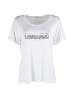 Coveri Moving T-shirt da donna con strass