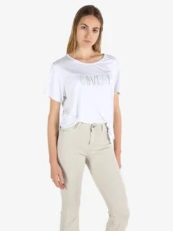 Coveri Moving T-shirt da donna con strass