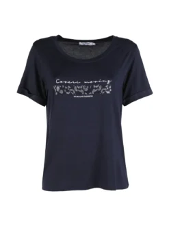 Coveri Moving T-shirt da donna con strass