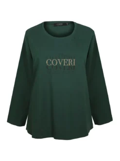 Coveri Moving T-shirt donna maniche lunghe taglie forti